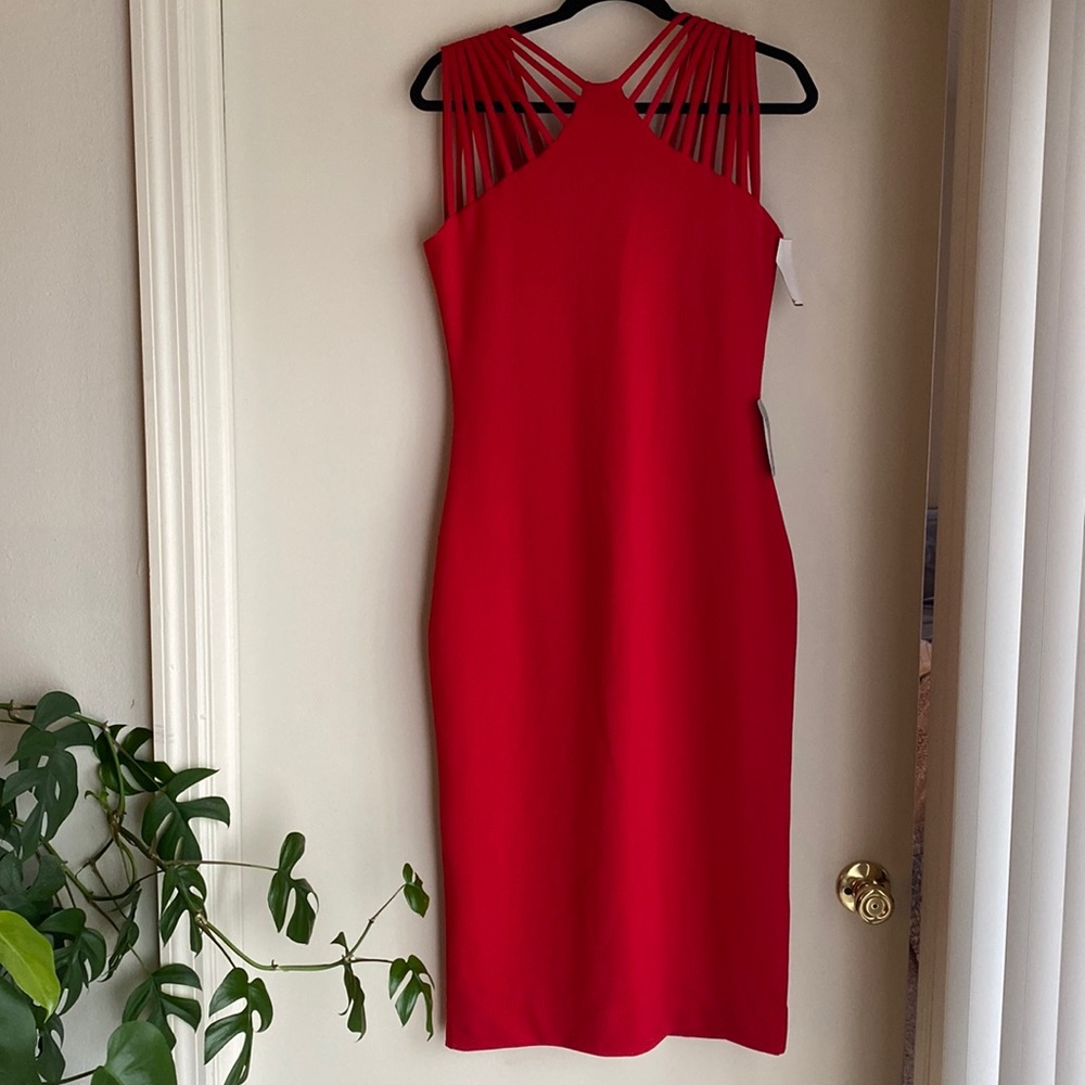 Nordstrom Body Con Strappy Dress